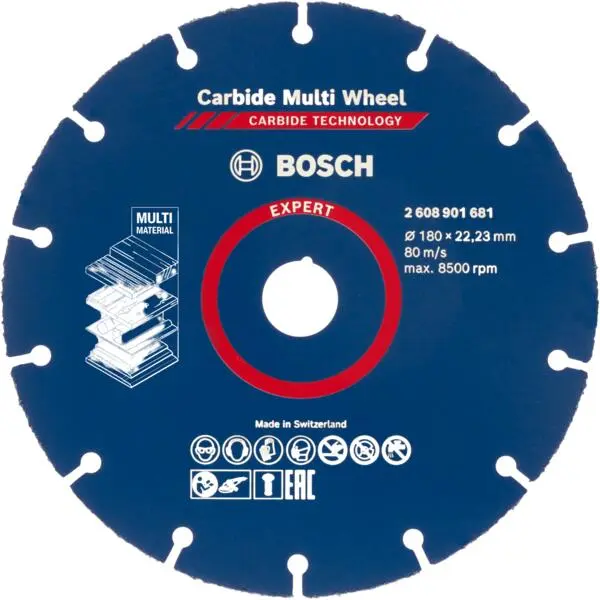Kappeskive multiwheel 180mm hm expe rt