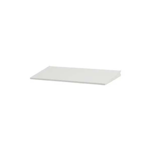 Metallhylle vendbar 598x267 mm hvit 598 x 267 x 48 mm