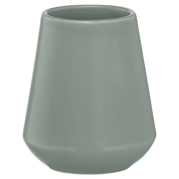 Tannglass conical grønn porselen