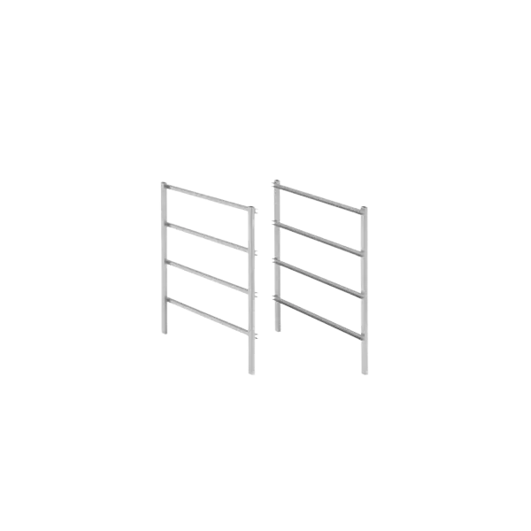 Gavelside 4 skinner standard plat 535 x 20 x 440 mm