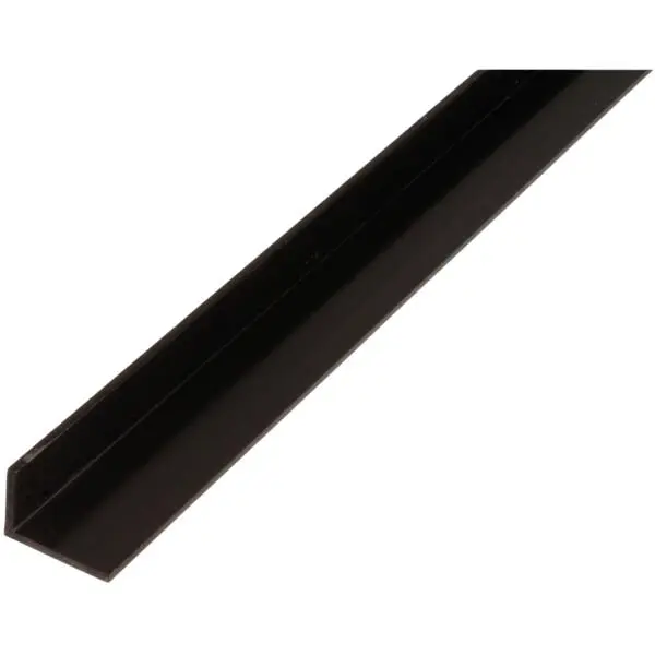 Profil vinkel pvc sort 25x20x2/2,6m