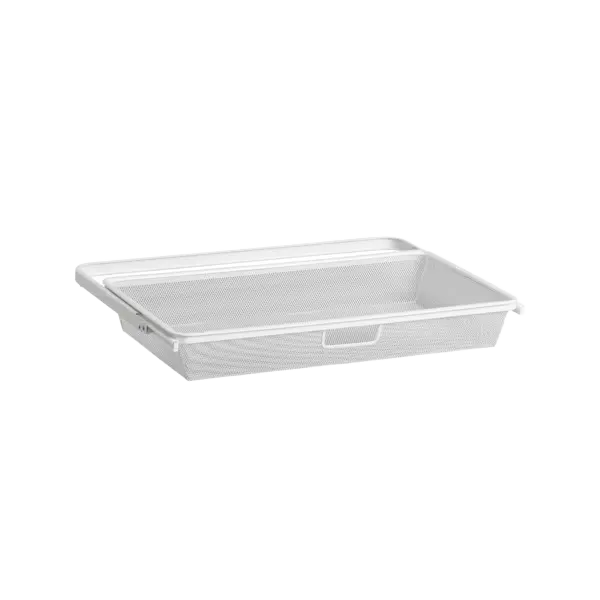Meshkurv uttrekkbar 60/30/1 hvit 605x336x85 mm