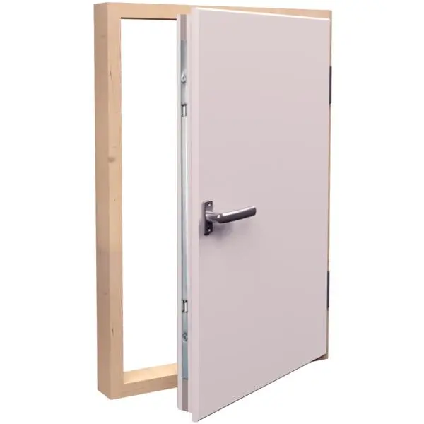 Kottdør 70x120cm grunnet hvit bomull