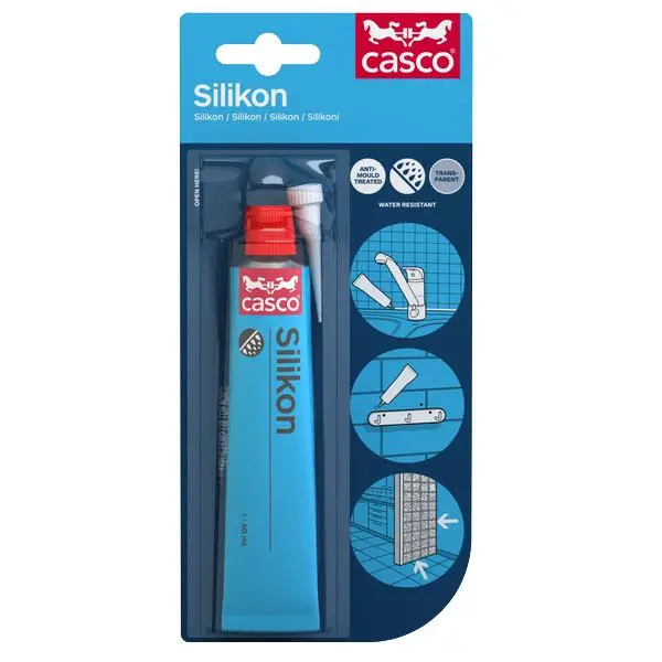Silikon hvit 40 ml