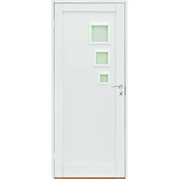 Dørblad trend dekor 26 80x200 hvit