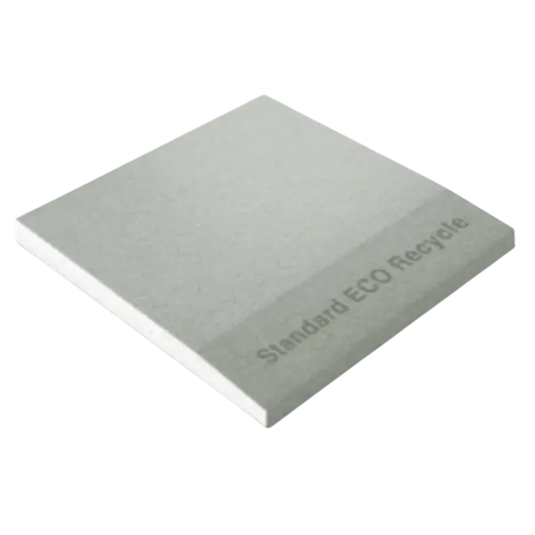 Gipsplate eco recycled 1200x2700x12,5 mellomlegg dobbelplast