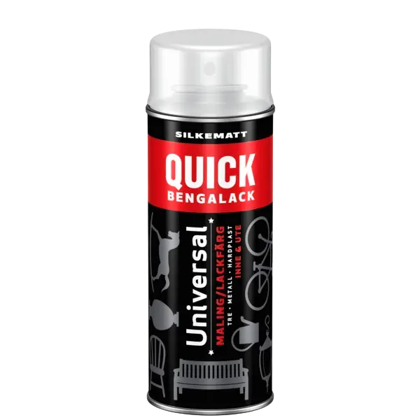 Spray klar silkematt 400ml