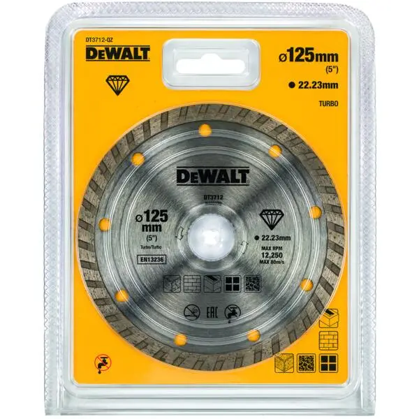 Kappeskive diamant turbo 125mm dt3712