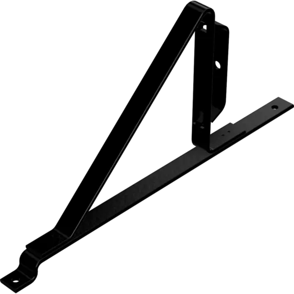 Snøfangerkonsoll stålpanne 40cm sort