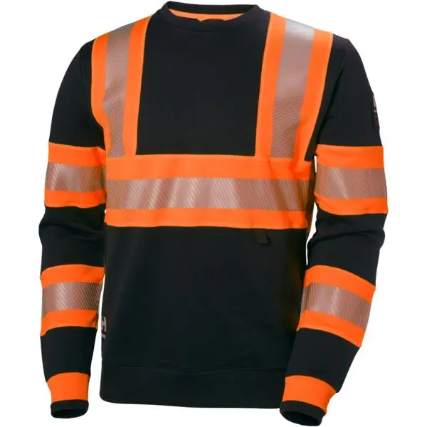 Genser 79272 oransje/koksgrå l icu