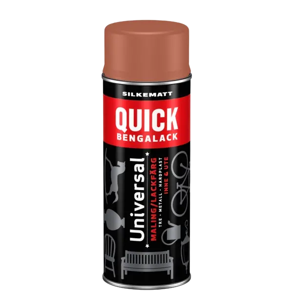 Spray terracotta rød silkematt 400ml