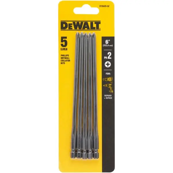 Skrubits for gips 156mm 5pak ph2 dt20425-qz