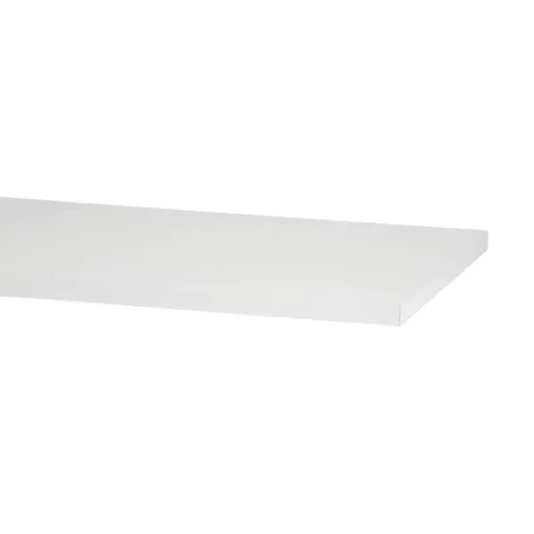 Melaminhylle 1200x300 hvit 1200x300x19 mm