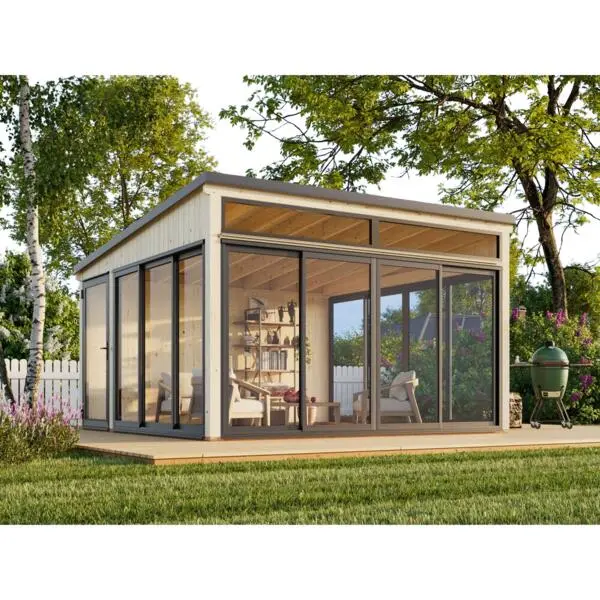 Hagestue saga 16,6 m2 slide