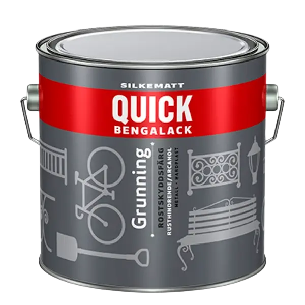 Grunning sort silkematt 3l