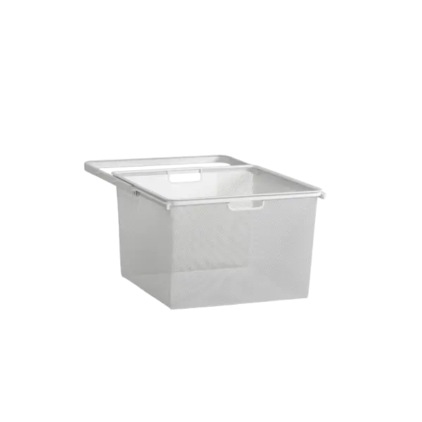 Meshkurv uttrekkbar 45/40/3 hvit 449x430x285 mm