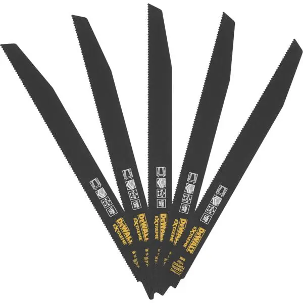 Bajonettsagblad 305mm dt2316l dw 5 pk extreme