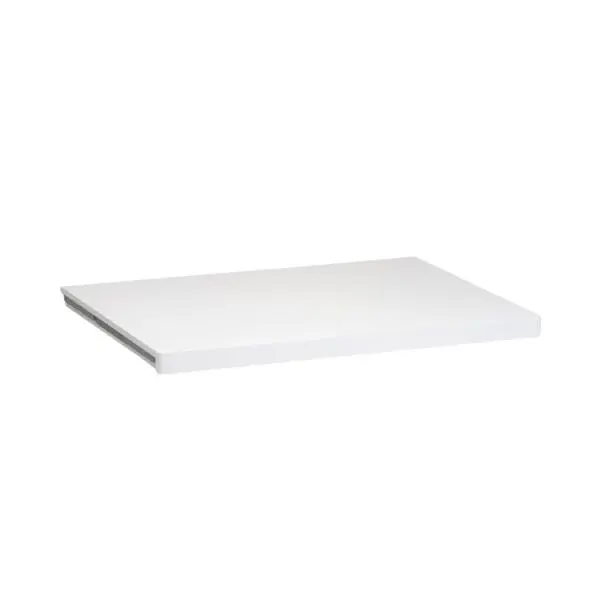 Hylle decor 60/40 hvit 605x437x32 mm