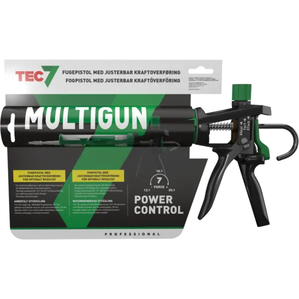Fugepistol multigun fugepistol justerbar kraft