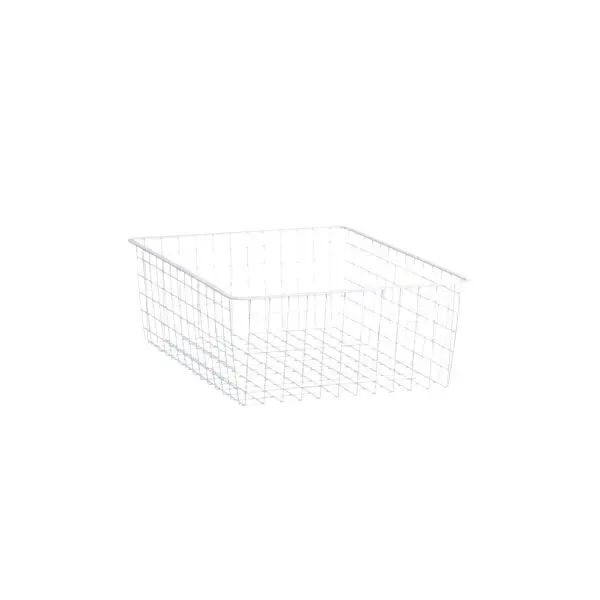 Trådkurv 45/2 standard hvit 427x527x185 mm