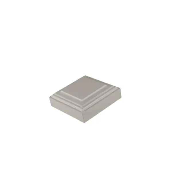 Toppkloss 25x075x075 hjørnekloss for karmlist malt s0502-y bomull