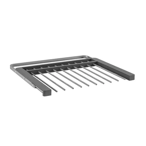 Buksehenger uttr 60/40 grå/plati