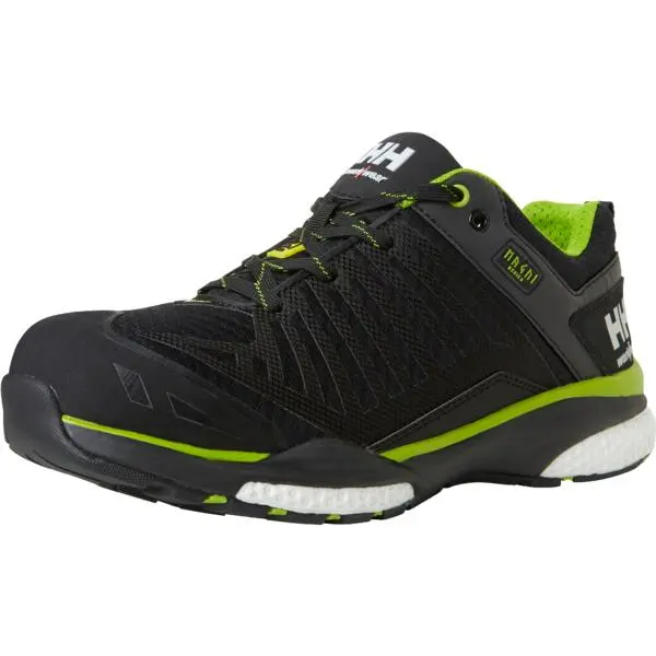 Sko sort/lime 40 magni low