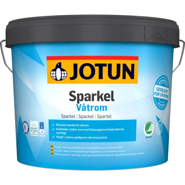 Våtromssparkel 10l