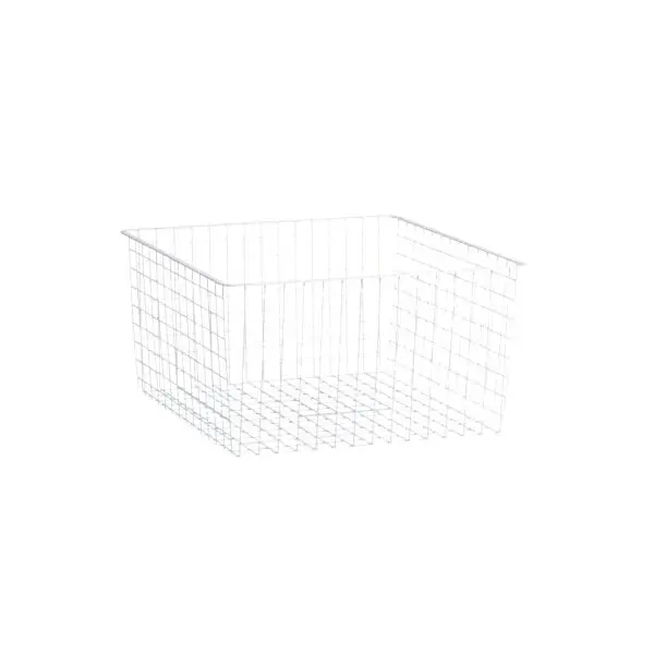 Trådkurv 55/3 standard hvit 527x527x285 mm