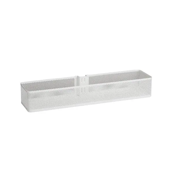 Meshkurv medium hvit 435 x 104 x 74 mm