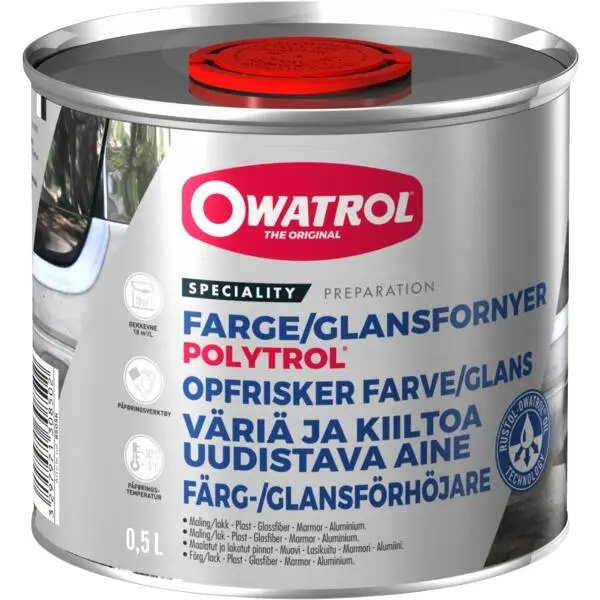 Fargefornyer 0,5l polytrol
