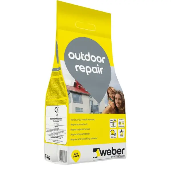 Mørtel outdoor repair 5kg