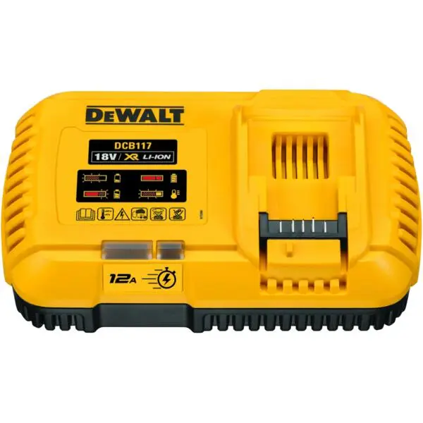 Hurtiglader 18v/54v xr 12a flexvolt dcb117-qw