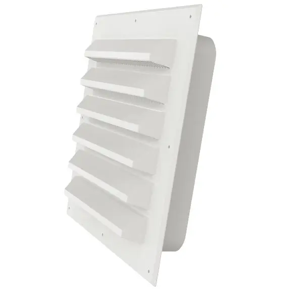 Sjalusirist m/karm plast 6x6"