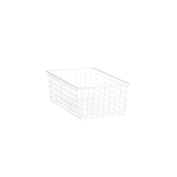 Trådkurv 35/2 standard hvit 327x527x185 mm