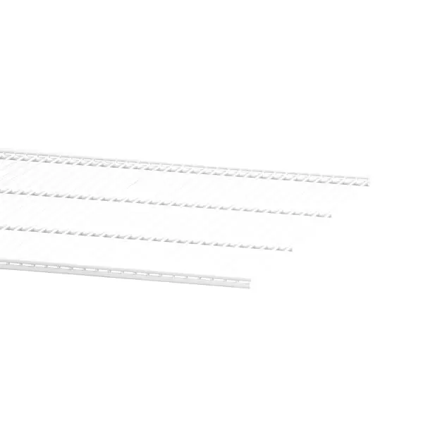 Trådhylle 90/50 hvit 902x494x14 mm