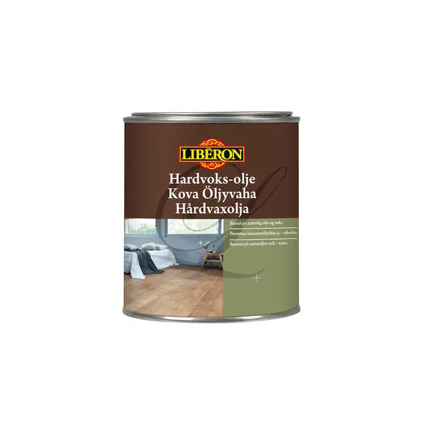Hardvoks olje lys grå 750ml