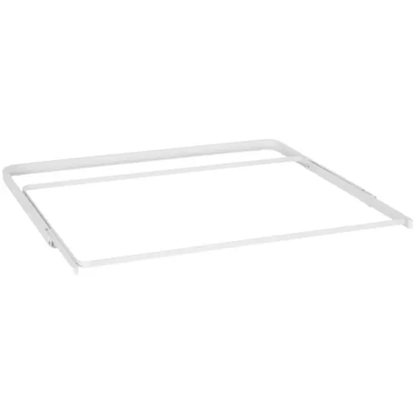 Uttrekksramme kurv 60x40 hvit