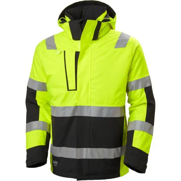 Vinterjakke 71392 gul/koksgrå s alna 2.0