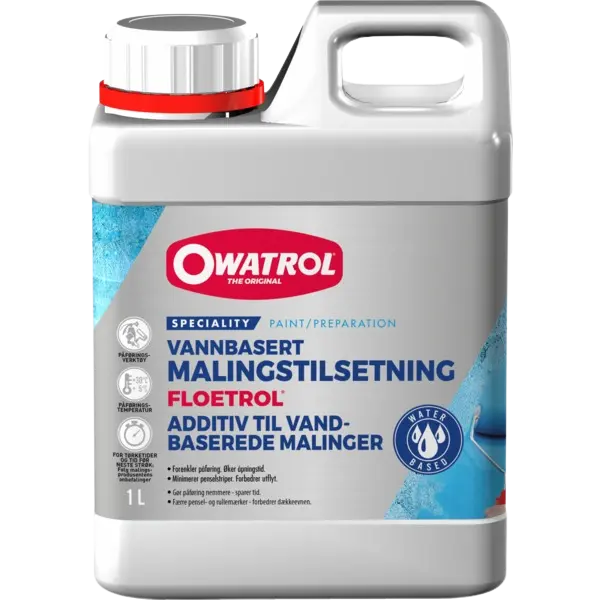 Malingstilsetning 1l floetrol til vannbasert maling
