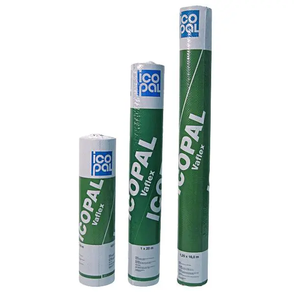 Veggpapp vaflex 1,25x16 m icopal