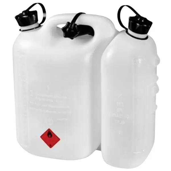 Kombikanne f/bensin+olje 5l/3l skog/hage
