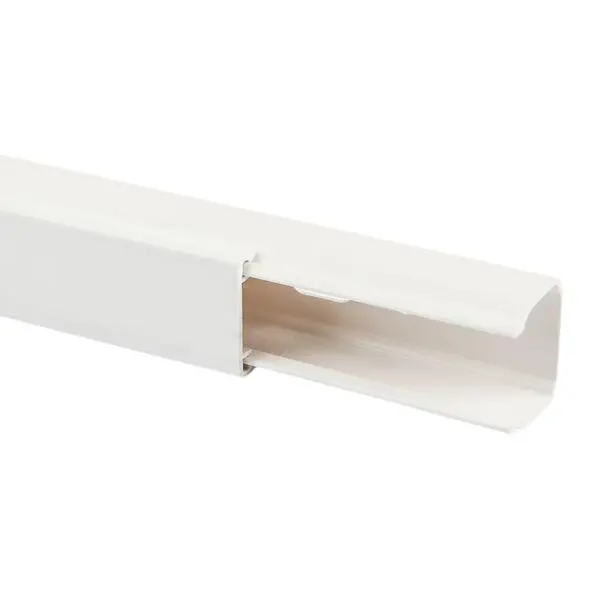 Kabellist pvc 20x020x2700 hvit