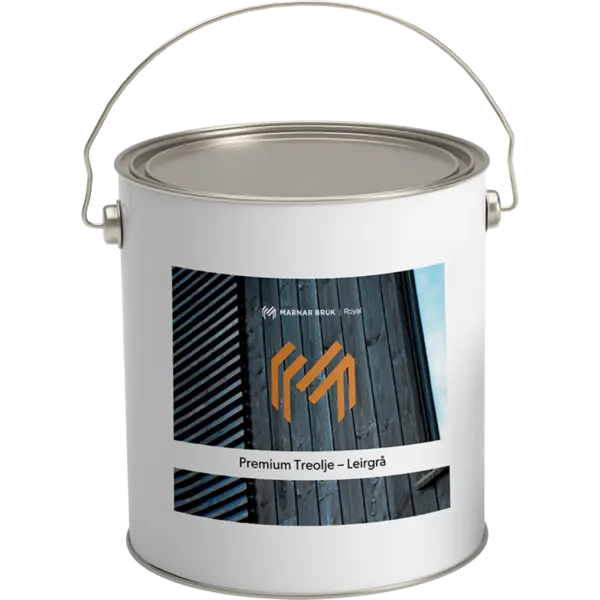 Treolje premium leirgrå 10 liter rg.20