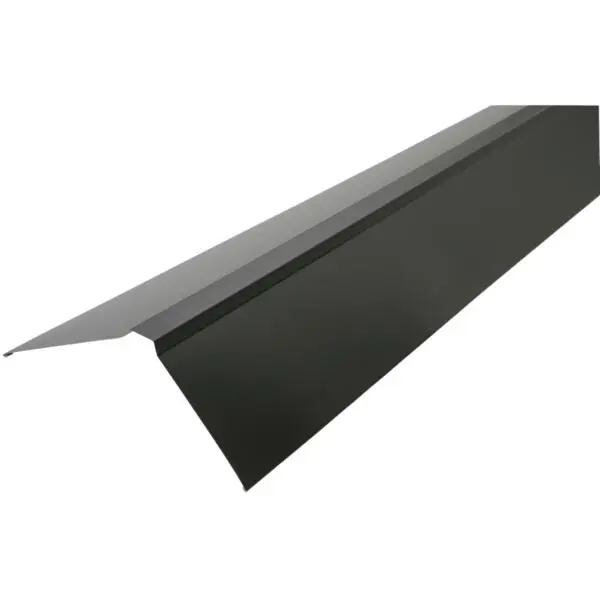 Møne 160mm stål svart hc 2,0m