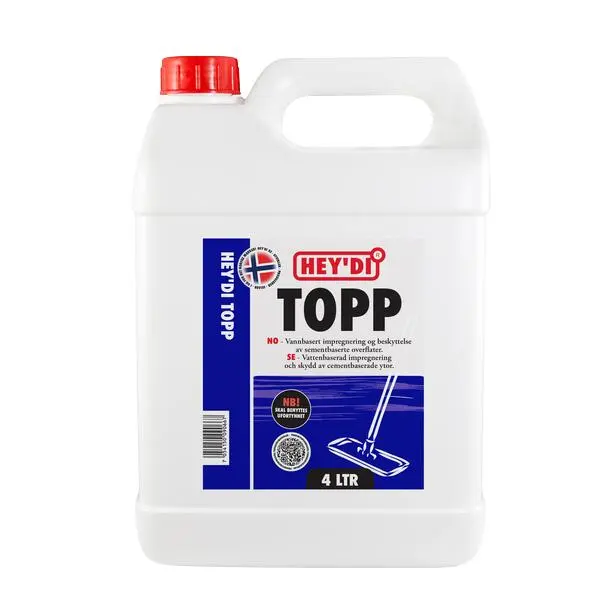 Heydi topp 4ltr impregnering impregnering