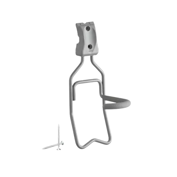 Sykkelholder vertikal grå 95x147x279 mm