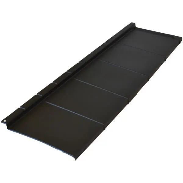 Taksteinsplate gerard qube svart flat matt 350x1350mm