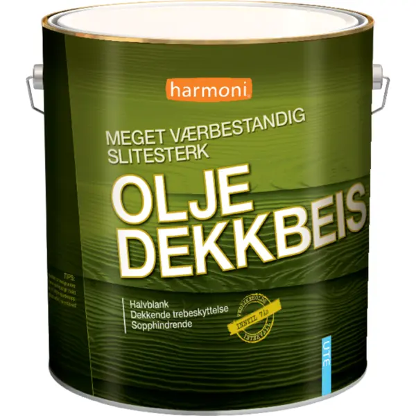 Oljedekkbeis hvit base 9l