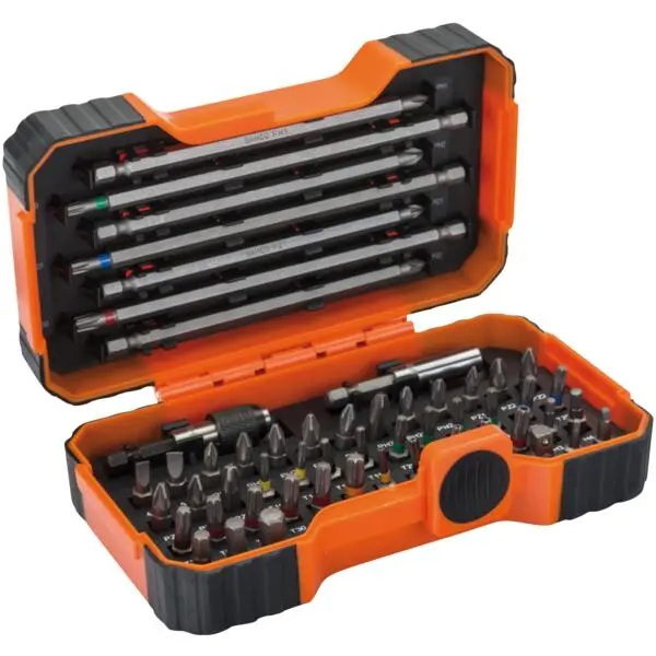 Bits sett 1/4" 54 deler